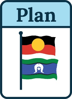 An icon of the Closing the Gap plan. 