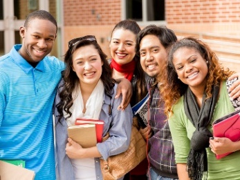 A group of students. 