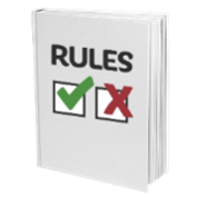 A rules book.