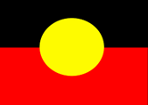 The Aboriginal flag.