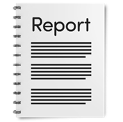 A document that says Report.