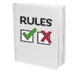 A rules book.