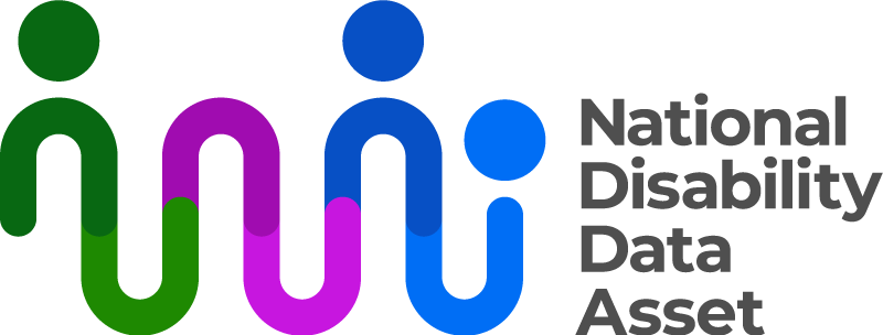 The National Disability Data Asset logo.