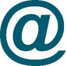 Email address icon. 