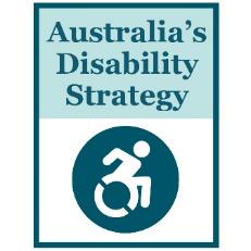 An icon of Australia's Disability Strategy.