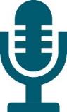 Microphone icon.